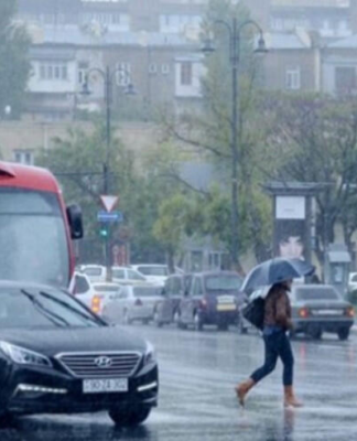 Bakıya yenə güclü yağış yağacaq