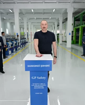 Xankəndidə iş əlcəkləri istehsalı müəssisəsinin açılışı olub