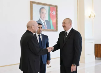İlham Əliyev Qalibafı qəbul etdi