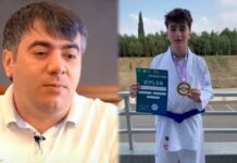 Rəşad Dağlının oğlu yarışda birinci oldu