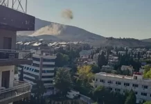 Dəməşqdə Makronun qaldığı hotelin yaxınlığında partlayışlar: Prezidentin durumu açıqlandı