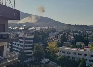 Dəməşqdə Makronun qaldığı hotelin yaxınlığında partlayışlar: Prezidentin durumu açıqlandı
