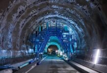64 kilometrlik nəhəng tuneldə tarixi an yaşandı