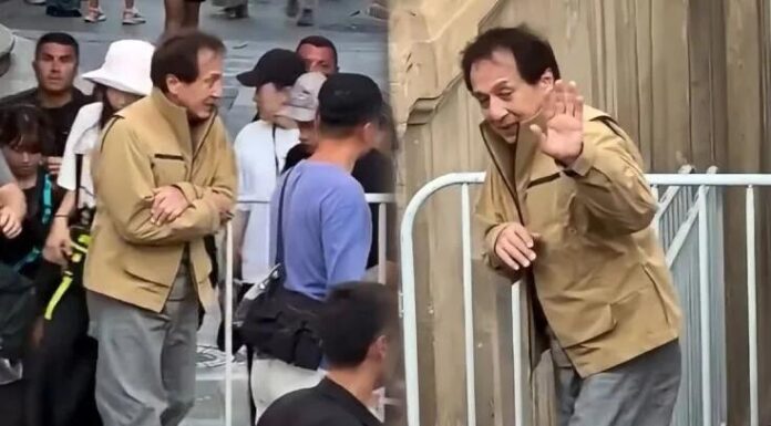 Bakıdakı çəkiliş zamanı Ceki Çanın qolu zədələndi