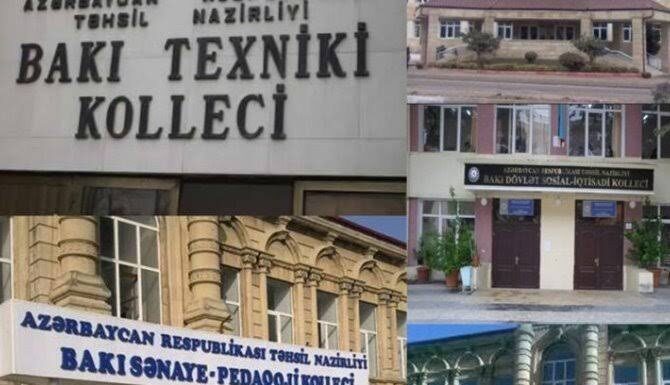 Kolleclərdə ən yüksək təhsil haqqı olan ixtisaslar – SİYAHI