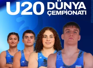 Azərbaycanın üç güləşçisi dünya çempionatında yarımfinala yüksəlib