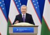 Şavkat Mirziyoyev “Heydər Əliyev” ordeni ilə təltif edilib