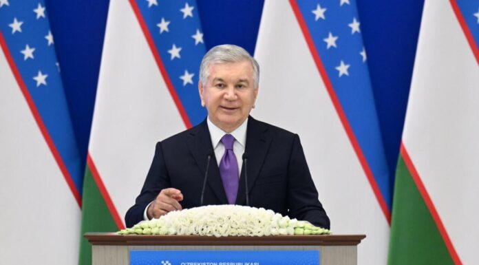 Şavkat Mirziyoyev “Heydər Əliyev” ordeni ilə təltif edilib