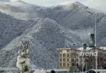 Qrız, Xınalıq, Qusar və Şahdağa qar yağdı