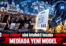 300 nəşr rəhbəri süni intellekti hesaba “otuzdurur” – MEDİADA YENİ MODEL