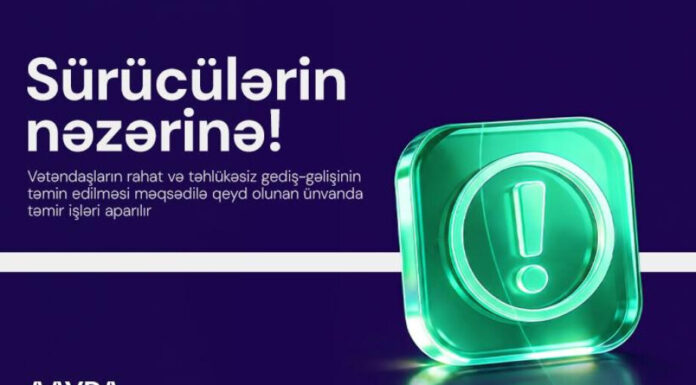 Zabrat–Maştağa yolunda hərəkətə tam məhdudiyyət tətbiq olundu