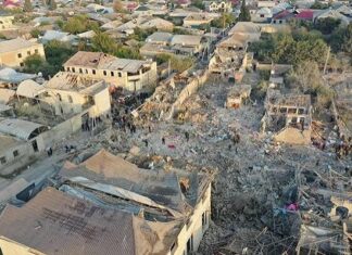 Ermənilərin Gəncəni üçüncü dəfə bombalamasından altı il ötür